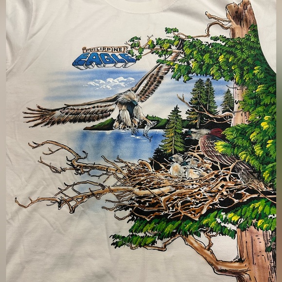 Hand Painted Eagle T-Shirt - Picture 5 of 9